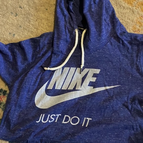 Blue Nike hoodie size large - Picture 3 of 3
